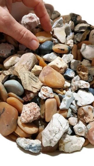 50-150  TUMBLED BEADS Mini Gems Crystals Rare Natural Genuine You Choose Stones