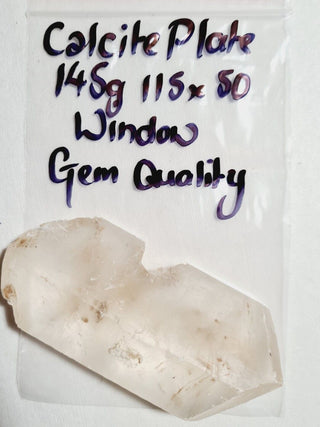 Calcite Plate Point Clear Amazing 145gm / 725 Ct Unique Rare Crystal Gemstone G2