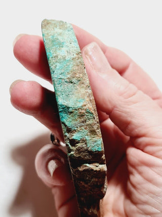 Native Malachite Chrysocolla Plate 140gm Amazing Colours Rare Gemstone G2