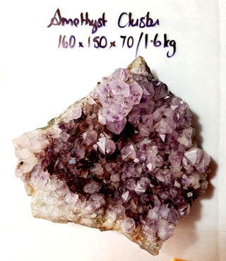 Amethyst Cluster High Quality HUGE 1.6kgs Crystals Gemstones G1