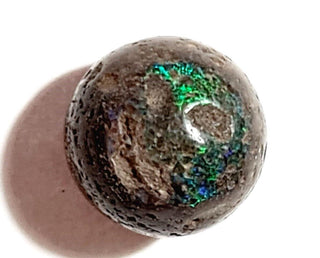 Tiny Opal Ball Lovely green blue colour flashes genuine Australian G4