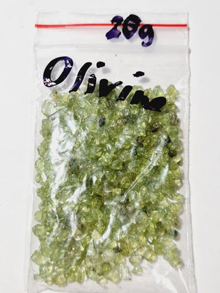 Olivine Peridot 10gms / 50carats polished chips Genuine Natural