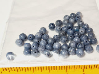 Dumortierite Beads 4mm Genuine Gemstone Natural Bulk lot Natural