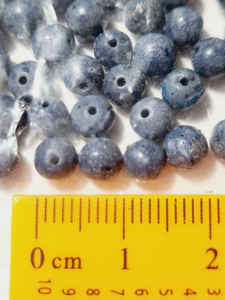 Dumortierite Beads 4mm Genuine Gemstone Natural Bulk lot Natural