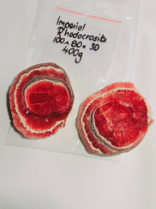 Imperial Rhodocrosite Natural Polished Very Rare Genuine Gems Gemstone