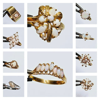 Solid Opal Rings Australian Genuine Gems you choose style RRP$980+