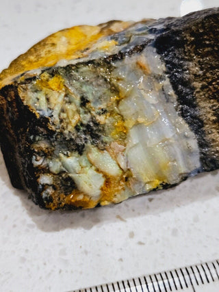 Yowah Sheet Opal Matrix 88gms / 440 Carats Boulder Queensland Colour Flash H1