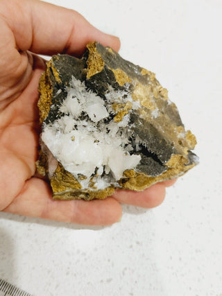 Cerussite Crystal Cluster 158gm Amazing Needle Crystals Genuine Gems Gemstone H1