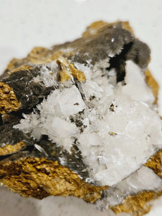 Cerussite Crystal Cluster 158gm Amazing Needle Crystals Genuine Gems Gemstone H1