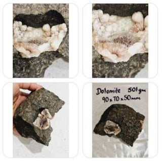 Dolomite Natrolite Cluster 501gms Needle Crystals Genuine Gems Gemstone H1