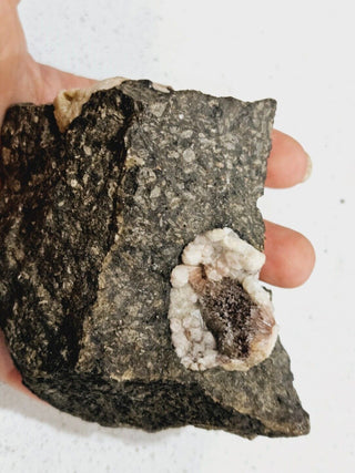 Dolomite Natrolite Cluster 501gms Needle Crystals Genuine Gems Gemstone H1
