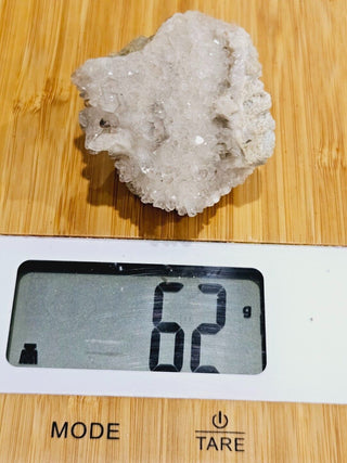 Elestial Quartz / Smoky Quartz Crystal Cluster Genuine Gems Gemstone 62gm H1