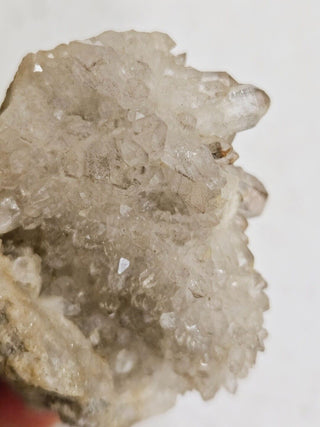 Elestial Quartz / Smoky Quartz Crystal Cluster Genuine Gems Gemstone 62gm H1