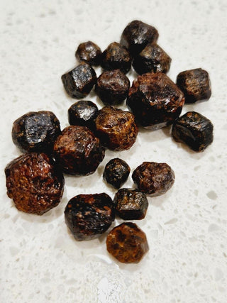 Natural Shape Australian Garnets Bundle You get all Genuine Gems Gemstone H1