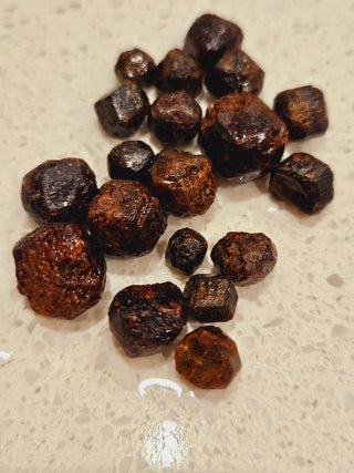 Natural Shape Australian Garnets Bundle You get all Genuine Gems Gemstone H1