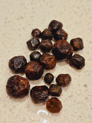 Natural Shape Australian Garnets Bundle You get all Genuine Gems Gemstone H1