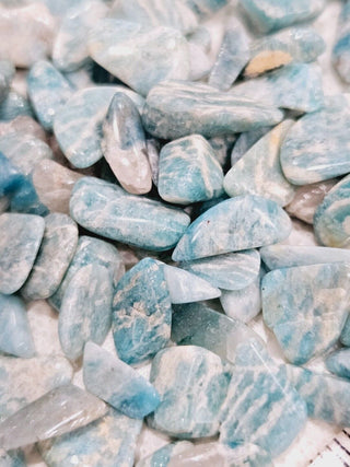 Tumbled Chips Amazonite Natural Not treated Genuine Gems Gemstone You get all H1