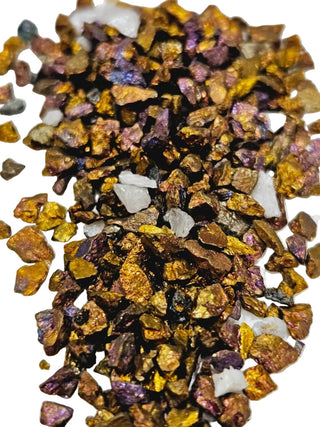 Chalcopyrite rough Chips Natural Untreated Genuine Gems Gemstone 23gm Bundle H1