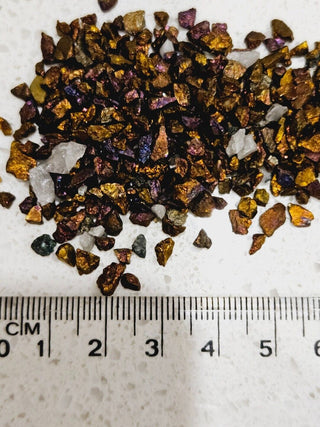 Chalcopyrite rough Chips Natural Untreated Genuine Gems Gemstone 23gm Bundle H1