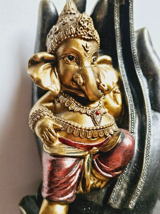 Ganesh Back flow Waterfall Incense Burner & 6 Cones X1