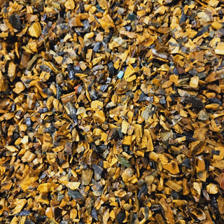 TIGER EYE GEM CRYSTALS Natural Genuine Rough Chips Tiny beautiful colours gems