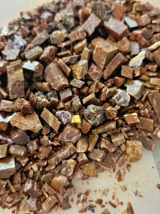 Rough Natural Garnet Bundle 55g Genuine Gems Gemstone Browns Reds Australian G5
