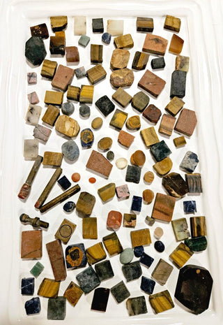 Bulk Cabachon Gem Cutting Supplies Genuine Gemstone RRP $650+ G2
