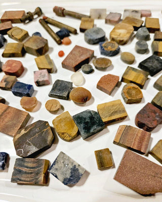 Bulk Cabachon Gem Cutting Supplies Genuine Gemstone RRP $650+ G2
