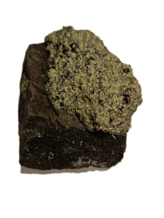 Olivine Bomb Peridot Crystals Geode 276gms Genuine Gems Gemstone Basalt Lava G6