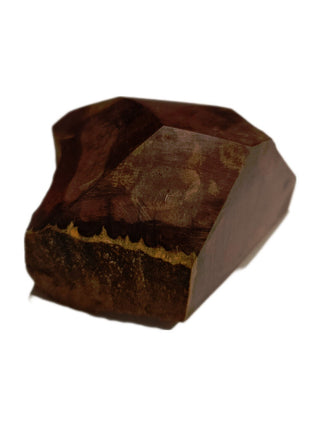 Faceted Petrified Wood Polished Specimen 186gms Genuine Gems Gemstone G6