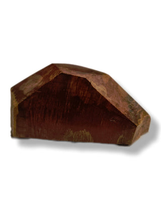 Faceted Petrified Wood Polished Specimen 186gms Genuine Gems Gemstone G6