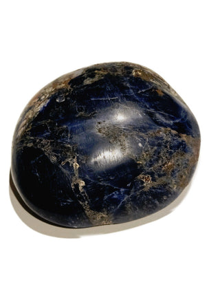 Magnificent Sodalite Dome Palm Stone 251gms Genuine Gems Gemstone Huge BLUE G6