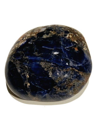 Magnificent Sodalite Dome Palm Stone 251gms Genuine Gems Gemstone Huge BLUE G6