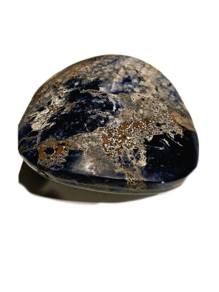 Magnificent Sodalite Dome Palm Stone 251gms Genuine Gems Gemstone Huge BLUE G6