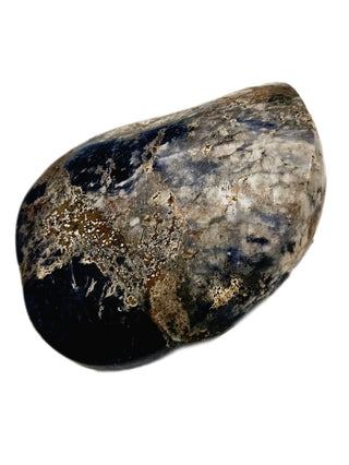 Magnificent Sodalite Dome Palm Stone 251gms Genuine Gems Gemstone Huge BLUE G6