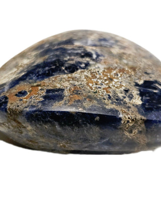 Magnificent Sodalite Dome Palm Stone 251gms Genuine Gems Gemstone Huge BLUE G6