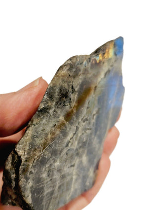 Labradorite Spectrolite Cut Chunk Specimen 197gms Genuine Gems Gemstone G6
