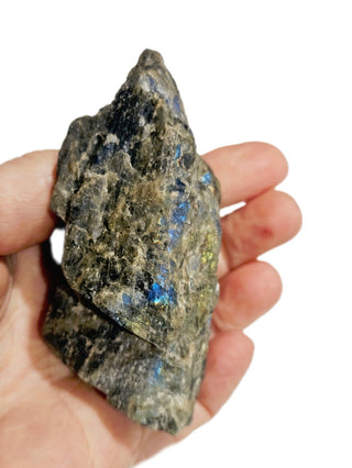 Labradorite Spectrolite Cut Chunk Specimen 197gms Genuine Gems Gemstone G6