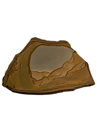Natural Scenic Picture Jasper Slice 66gms Genuine Gems Gemstone G6
