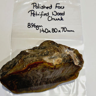 Petrified Wood Specimen Chunk 896gms Intricate Genuine Gems Gemstone G6
