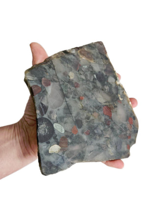 African Bloodstone Slice Polished HUGE 362gms Genuine Gems Gemstone G6