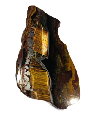 Polished Tiger Eye Slice With Iron Hematite 102gms Genuine Gems Gemstone G6