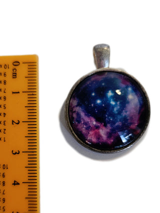 Pendant Galaxy Style images Glass Hand Made Artist Australia