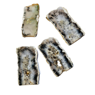 4 X Gem Quality Natural Opalite Slices Australian Genuine Gems Gemstone H1