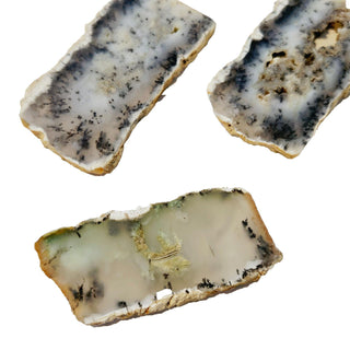 4 X Gem Quality Natural Opalite Slices Australian Genuine Gems Gemstone H1
