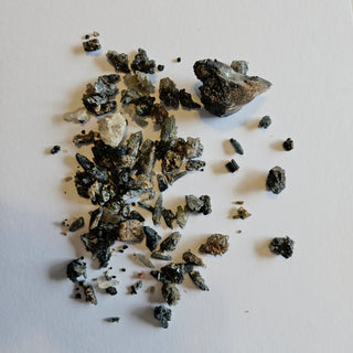 Tourmalinated Quartz Bundle Natural Tourmaline Genuine Gems Gemstone H1