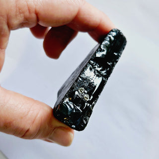 Incredible Water Worn Polished Obsidian Natural 92gm Genuine Gems Gemstone G3