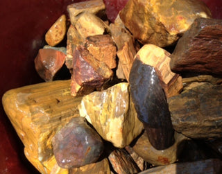 Petrified Wood 4kg Bulk Lot Genuine Australian Gemstones Chinchilla Specimens