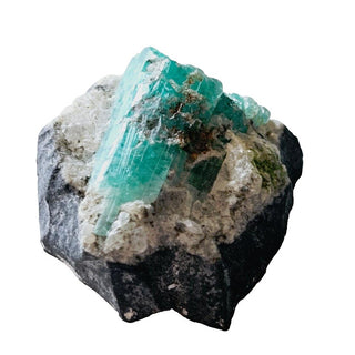 EMERALD Beautiful Mineral Specimen Unique, Crystals Rare Genuine 6gm G5