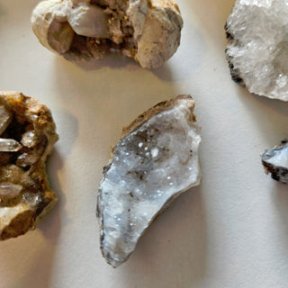 Water Quartz Geode Caves 460gms Unique Special Genuine Gems Gemstone BULK LOT G5